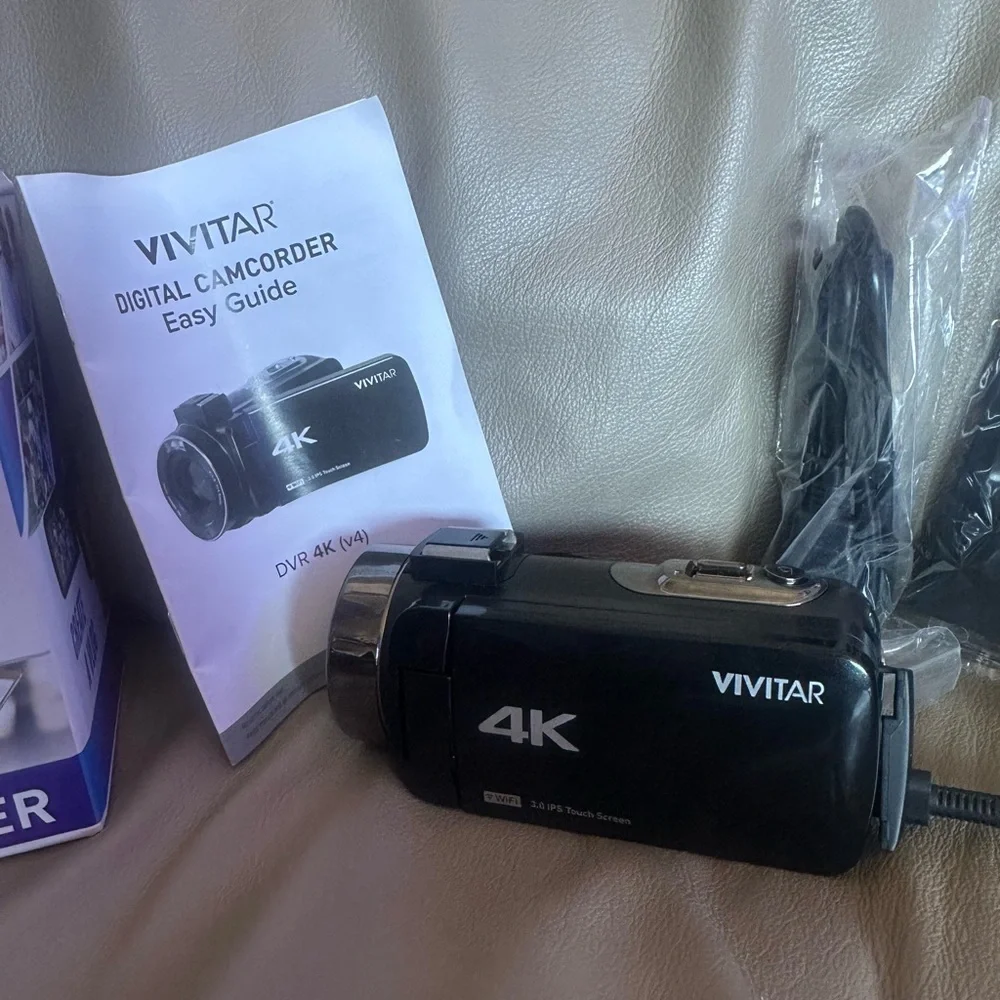 Vivitar 4K Digital Camcorder - Black